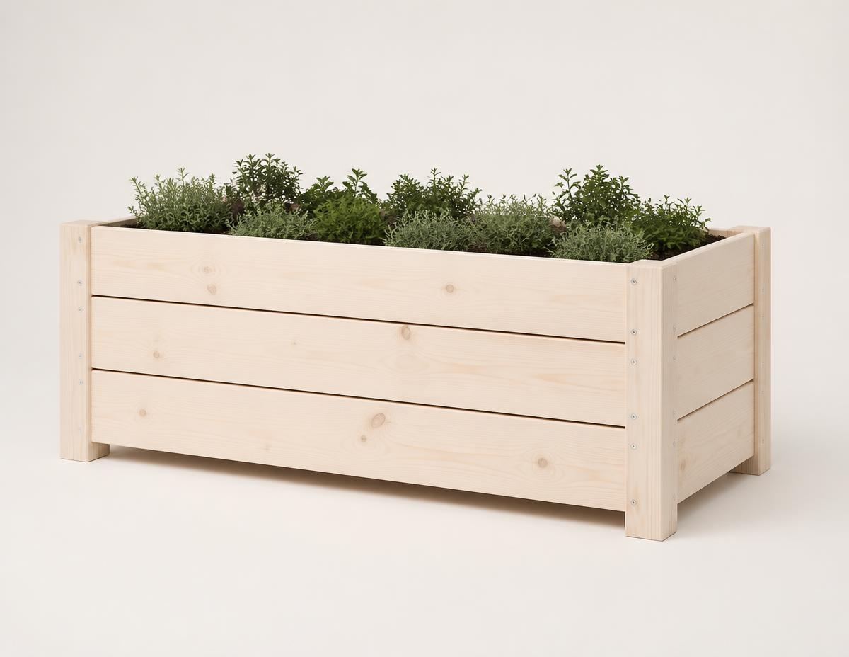 Fjord Planter – Plantekasse med rette sider